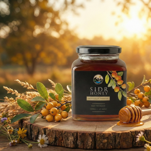 Sidr Honey 500g with nature bg Square